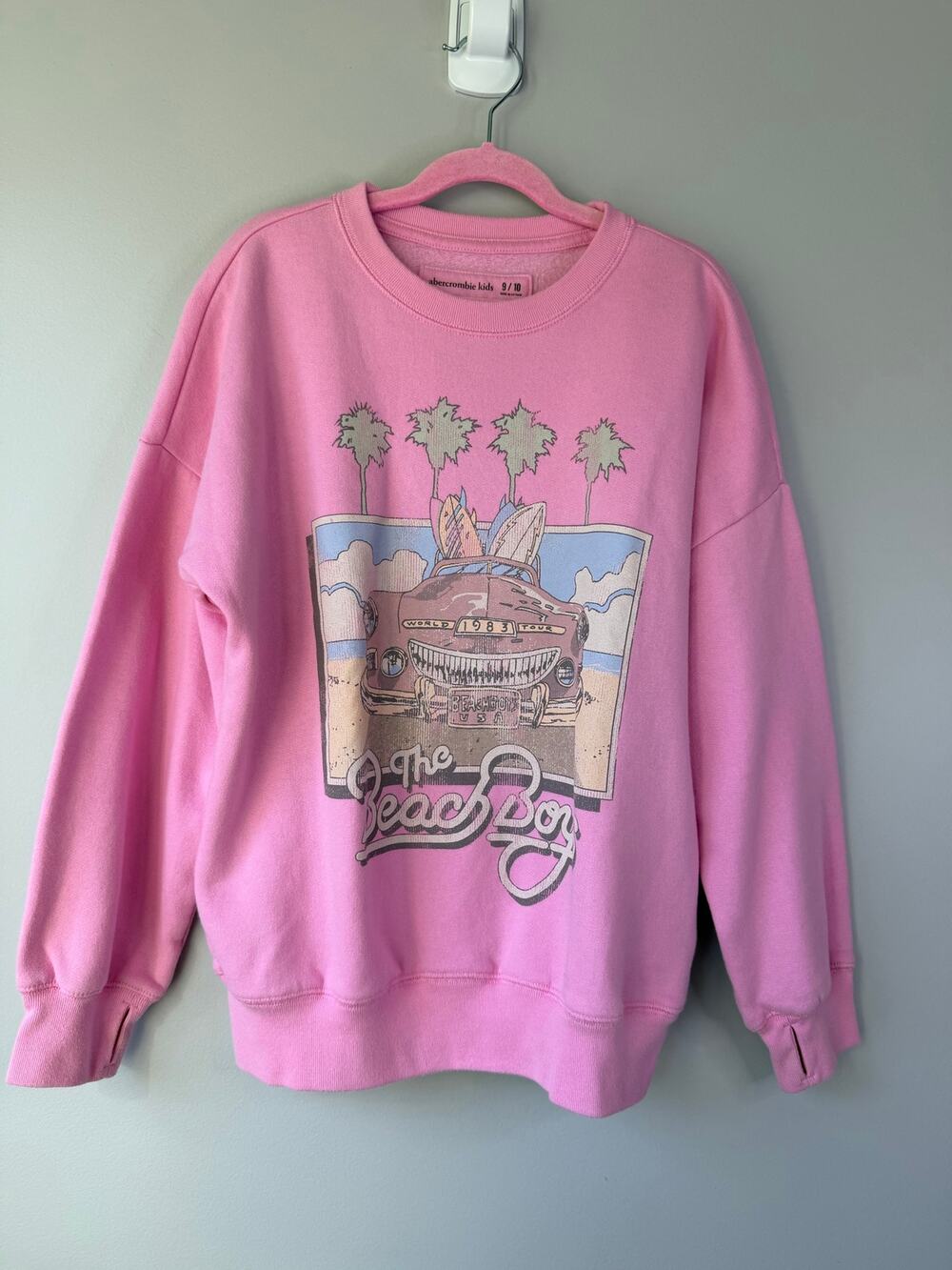 Abercrombie Kids Size 9/10 The Beach Boys Sweatshirt